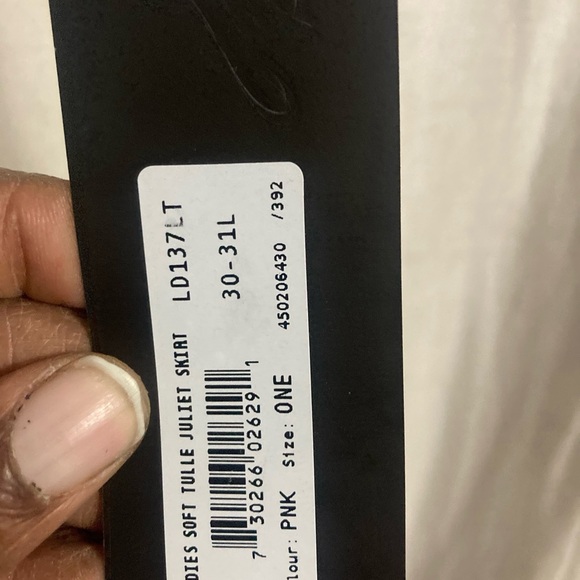 BRAND NEW LÉO WOMEN’S 24" SOFT TULLE JULIET DANCE TUTU SKIRT COSTUME ACCESSORY - Picture 2 of 3